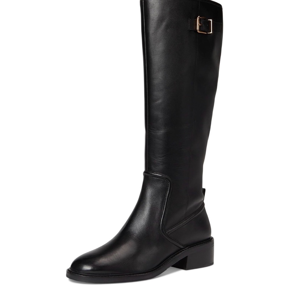 Cole Haan Silvana Tall Riding Boots – Black Leather, NIB, Multiple Sizes Avail - Picture 6 of 8